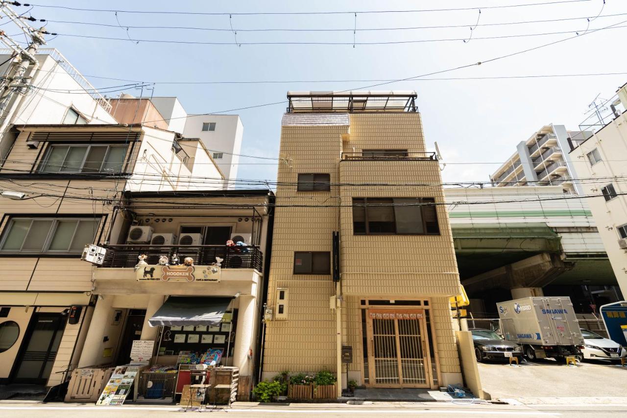 大阪道顿堀 铁甲猫の家 Osaka Exterior foto